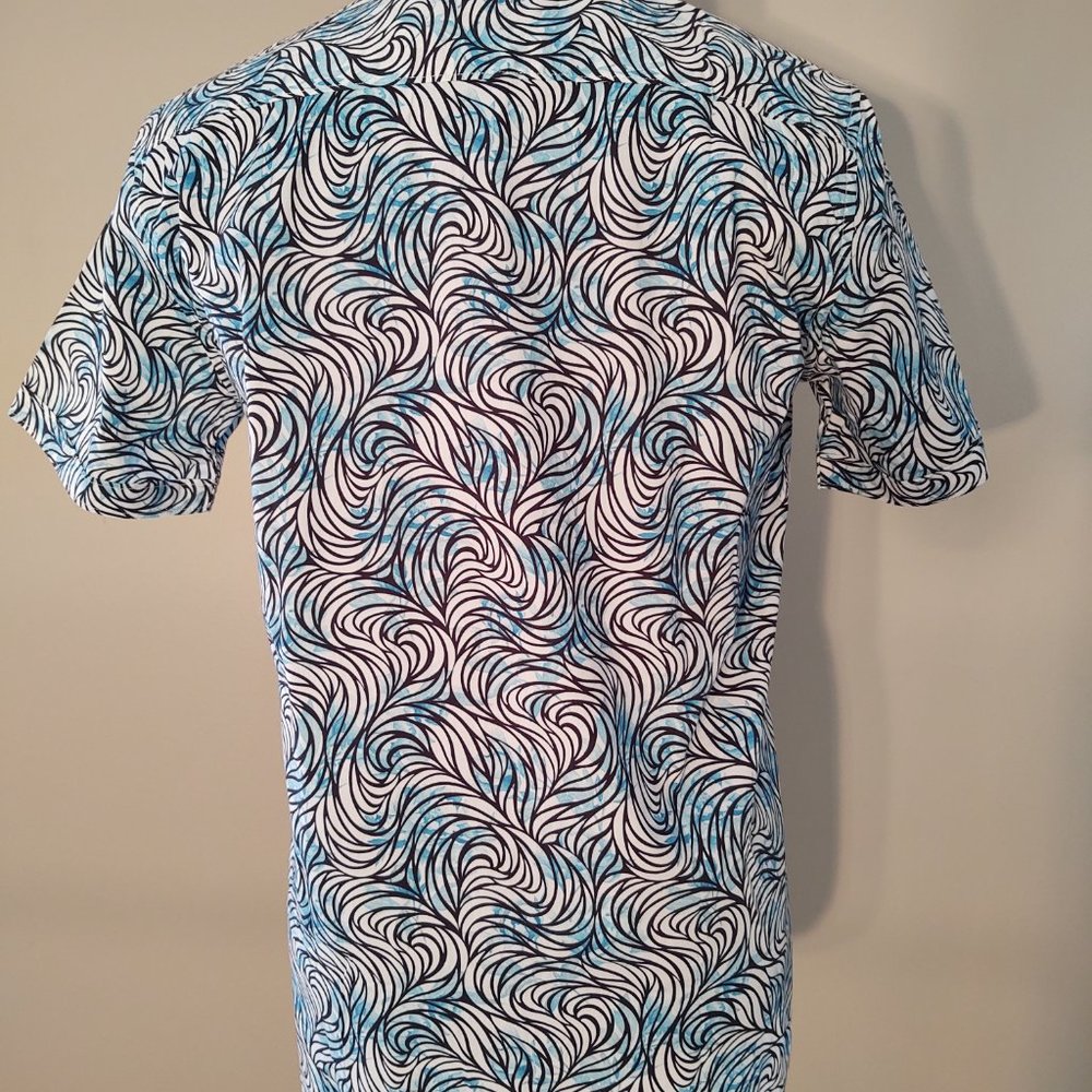 ROBERT GRAHAM GLEESON MEN'S SHORT SLEEVE CASUAL DRESS SHIRT - SIZE SMALL - Picture 5 of 7